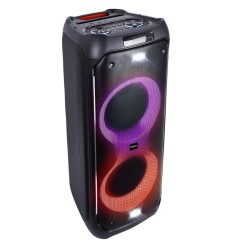 Altavoz portátil Ibiza Sound COLUMBA1200 - 1200W con Bluetooth y luces