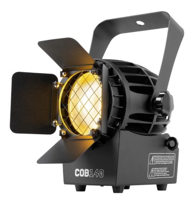 BeamZ COB140 Spot WW/CW con barndoor LED