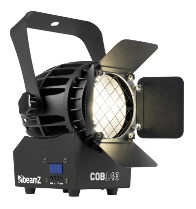 BeamZ COB140 Spot WW/CW con barndoor LED