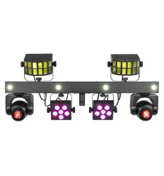 beamZ Showbar GO Glow con moving heads y derby