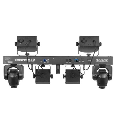 beamZ Showbar GO Glow con moving heads y derby