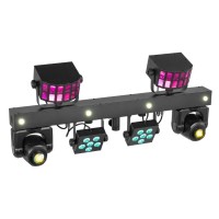 beamZ Showbar GO Glow con moving heads y derby