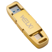 WELX ULTRAFAST 1TB USB3.2 para DJs | Dual C&A | 500MB/s