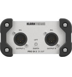 KLARK TEKNIK DI 20P Caja Directa Estéreo