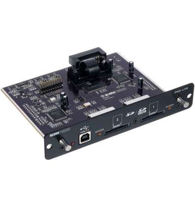 Klark Teknik DN32-LIVE tarjeta SD/USB para X32