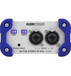 Klark Teknik DN200 V2 caja DI activa estéreo