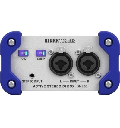 Klark Teknik DN200 V2 caja DI activa estéreo