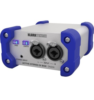 Klark Teknik DN200 V2 caja DI activa estéreo