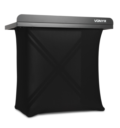 VONYX DBE100 cabina DJ móvil plegable