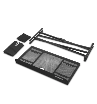 VONYX DBE100 cabina DJ móvil plegable