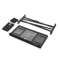 VONYX DBE100 cabina DJ móvil plegable