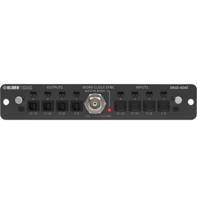Klark Teknik DN32-ADAT para X32 y M32 | Tarjeta ADAT