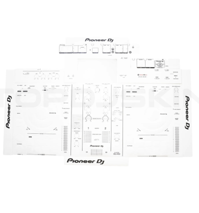 TOPDJ SKIN PIONEER DJ XDJ RX2 / RX WHITE