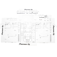 TOPDJ SKIN PIONEER DJ XDJ RX2 / RX WHITE