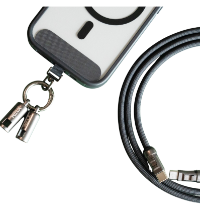 WELX Serie F2 USB-C Split Lanyard 120 cm