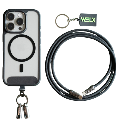 WELX Serie F2 USB-C Split Lanyard 120 cm