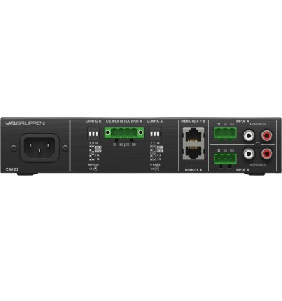 Lab Gruppen CA602 amplificador comercial 2x60W