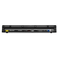 Barra móvil BEAMZ Hyaden con 7 LED y 8 láseres para DJ