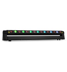 Barra móvil BEAMZ Hyaden con 7 LED y 8 láseres para DJ