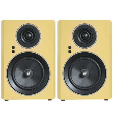 Jamo C707PA MKII Yellow High Gloss Pareja Activa