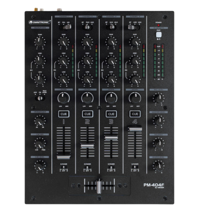 OMNITRONIC PM-404F | Mesa DJ 4 canales Bluetooth