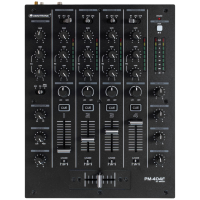 OMNITRONIC PM-404F | Mesa DJ 4 canales Bluetooth