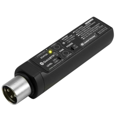 OMNITRONIC QUICKBTR-5.0 XLR Receptor Bluetooth aptX