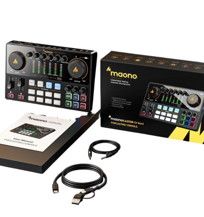 MAONO E2 Gen2 Interfaz de Audio para Podcast y Streaming