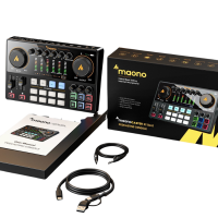 MAONO E2 Gen2 Interfaz de Audio para Podcast y Streaming