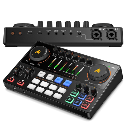MAONO E2 Gen2 Interfaz de Audio para Podcast y Streaming
