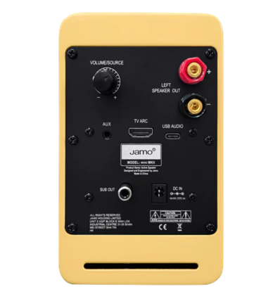 Jamo Mini MKII Yellow High Gloss | Altavoces Activos