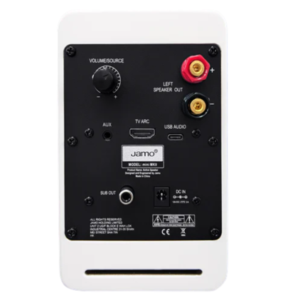 Jamo Mini MKII White Matte | Altavoces Activos HiFi