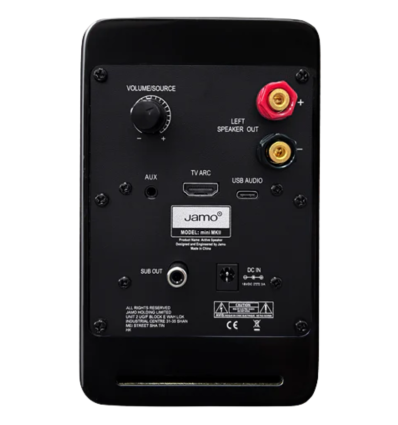 Jamo Mini MKII Black High Gloss | Altavoces Activos