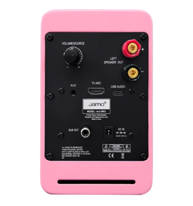 Jamo Mini MKII Pink High Gloss | Altavoces Activos