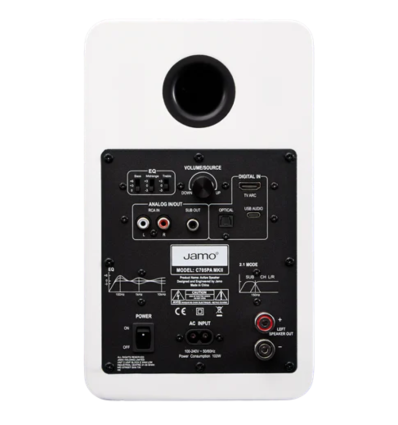 Jamo C705PA MKII White Matte Pareja | Altavoces Activos