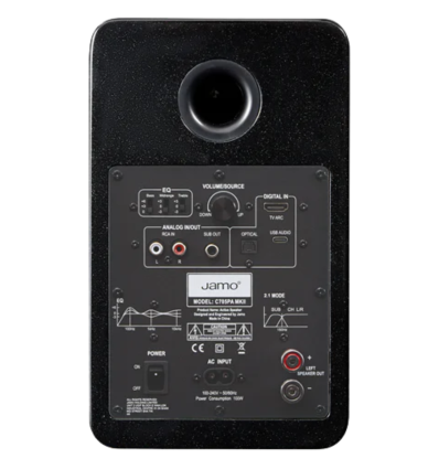 Jamo C705PA MKII Black High Gloss Pareja | Altavoces HiFi