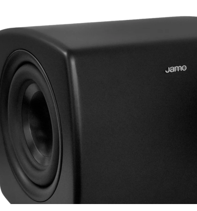 Jamo Cube Black Matte | Subwoofer activo compacto