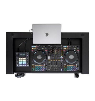 Headliner Malibu Portable DJ Booth Black | Cabina DJ