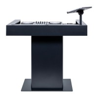 Headliner Malibu Portable DJ Booth Black | Cabina DJ