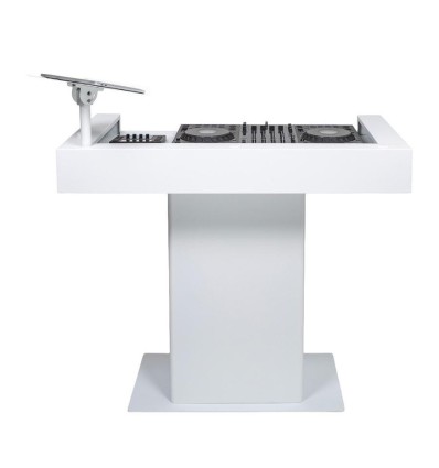 Headliner Malibu Portable DJ Booth White | Cabina DJ