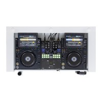 Headliner Malibu Portable DJ Booth White | Cabina DJ