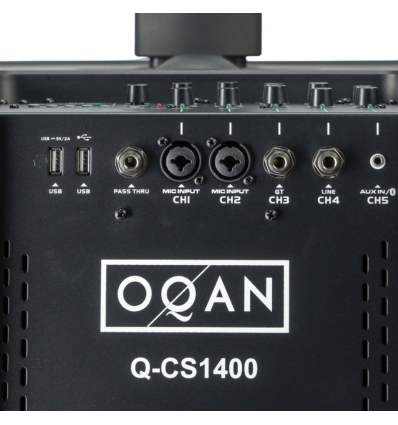 OQAN Q-CS1400 Sistema PA columna 700W RMS DSP