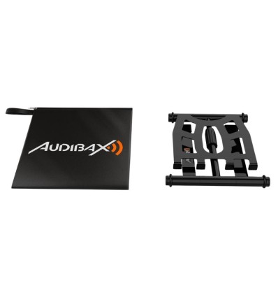 Audibax Top-30 | Soporte laptop DJ plegable con bolsa