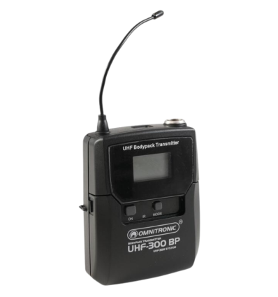 OMNITRONIC Set UHF-301 | Sistema inalámbrico UHF
