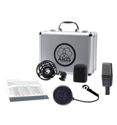 AKG C414 XLS | Micrófono de condensador multipatrón