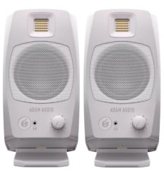 ADAM Audio D3V White – Monitor de estudio compacto de alta precisión