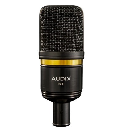 Audix A231 Micrófono Condensador Cardioide para Estudio - Alta Calidad