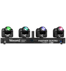 BeamZ Panther Quatro - Barra de iluminación LED con 4 cabezas móviles