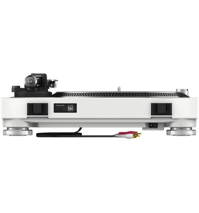 Pioneer DJ PLX-500-W | Tocadiscos con tracción directa y grabación USB