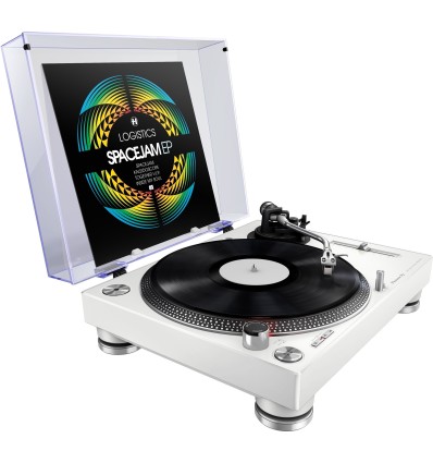 Pioneer DJ PLX-500-W | Tocadiscos con tracción directa y grabación USB